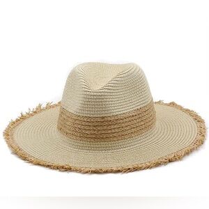 New Tan Straw Sun Hat